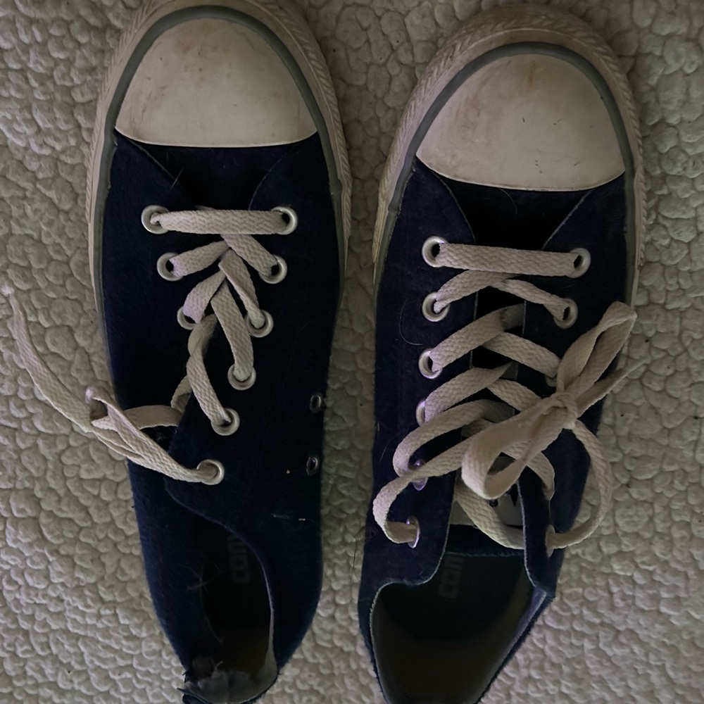 Women's Navy Athletic Shoes
